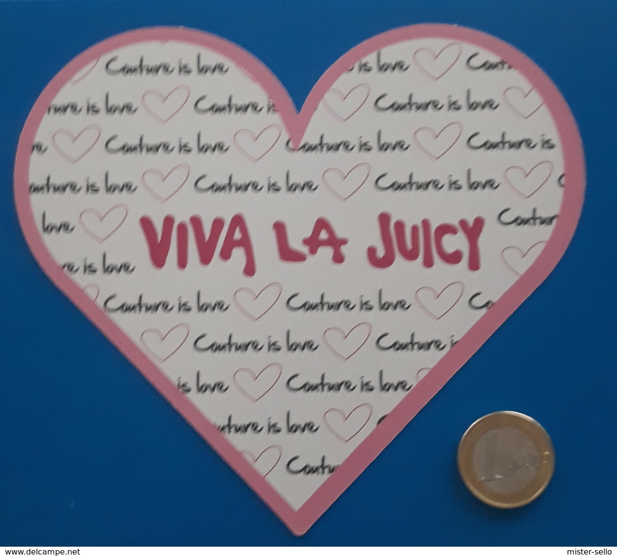 TARJETA PROMOCIONAL VIVA LA JUICY. - Modernas (desde 1961)