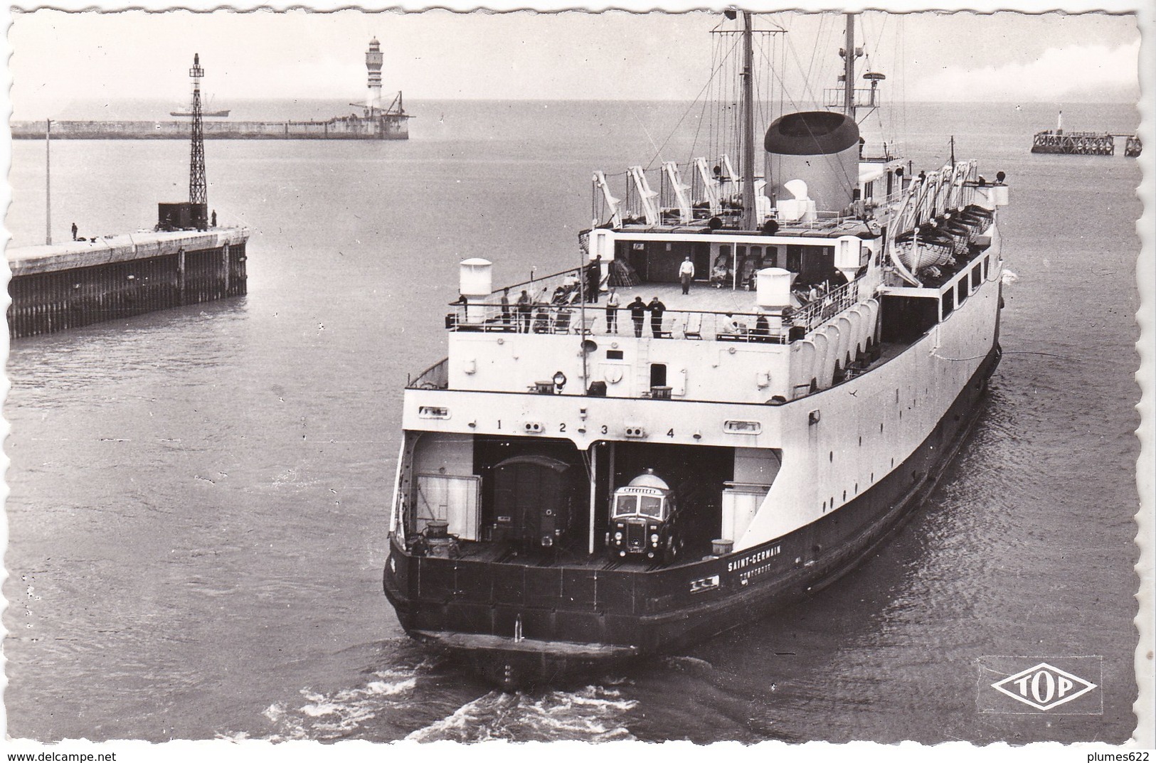 59 DUNKERQUE / Bateau Sortie Du St Germain  (50) - Steamers