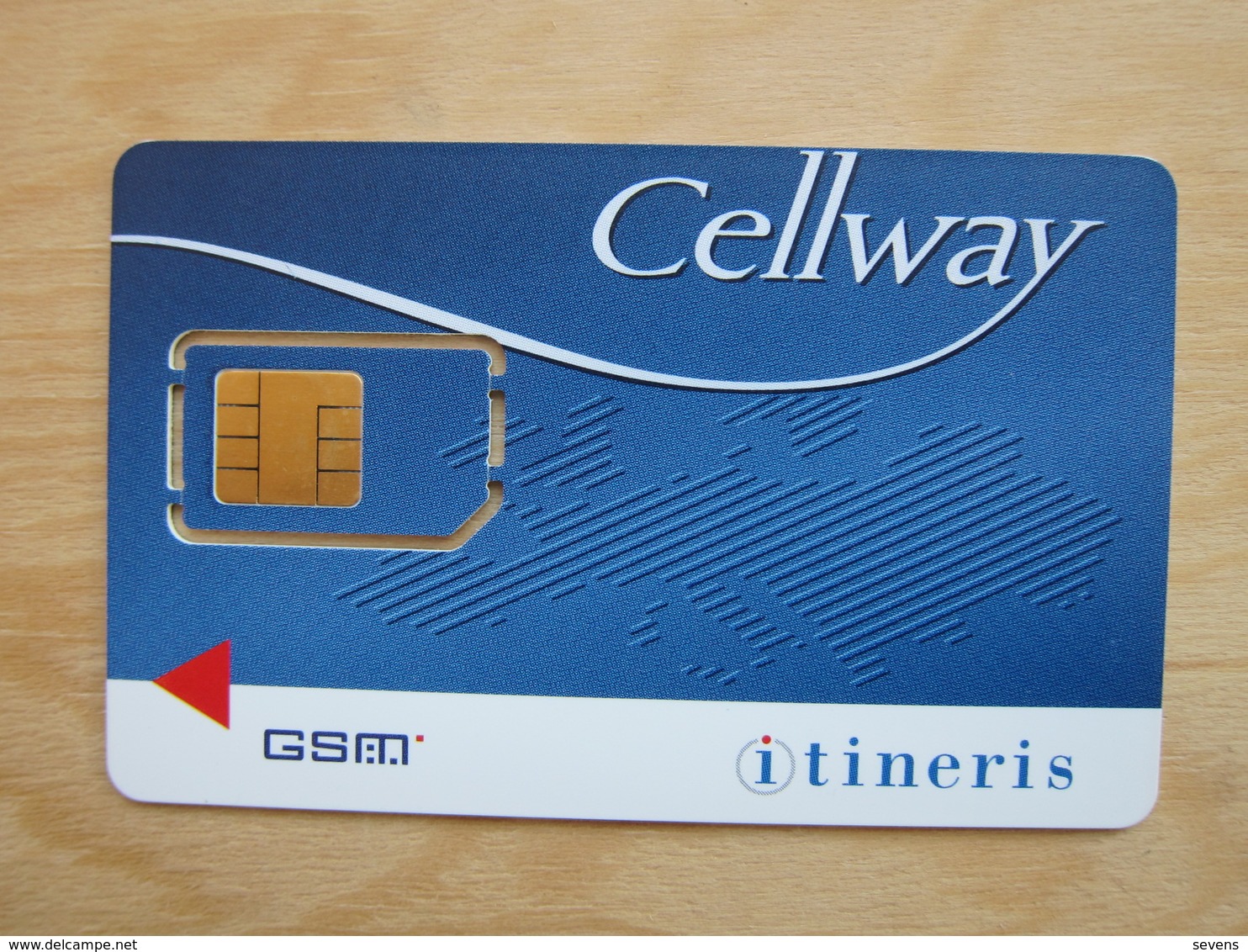 Itineris GSM SIM Card, Cellway,1994-1995, Fixch Chip - Non Classificati