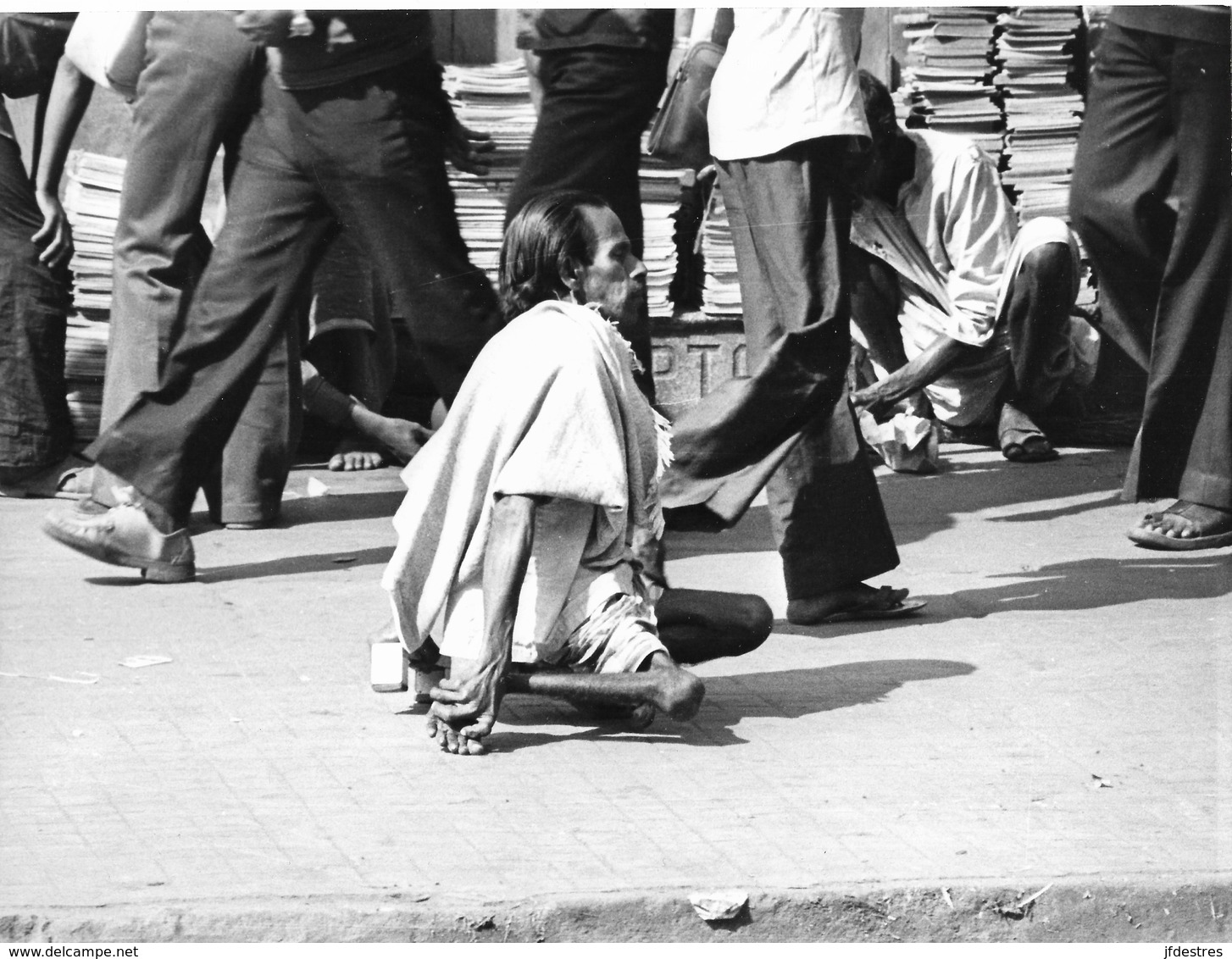 Photo Inde Calcutta Mendiants...  Ph. Vivant Univers - Luoghi