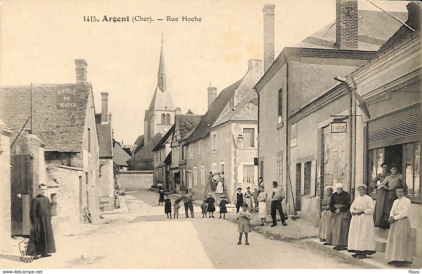 18 - Cher - Argent -  Rue Hoche   (0381) - Argent-sur-Sauldre