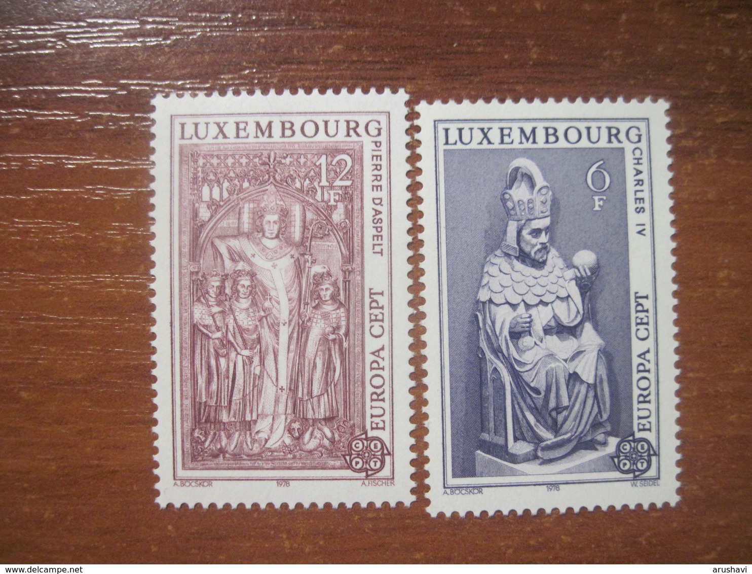 Luxembourg 1978 EUROPA CEPT Architecture MNH - 1978