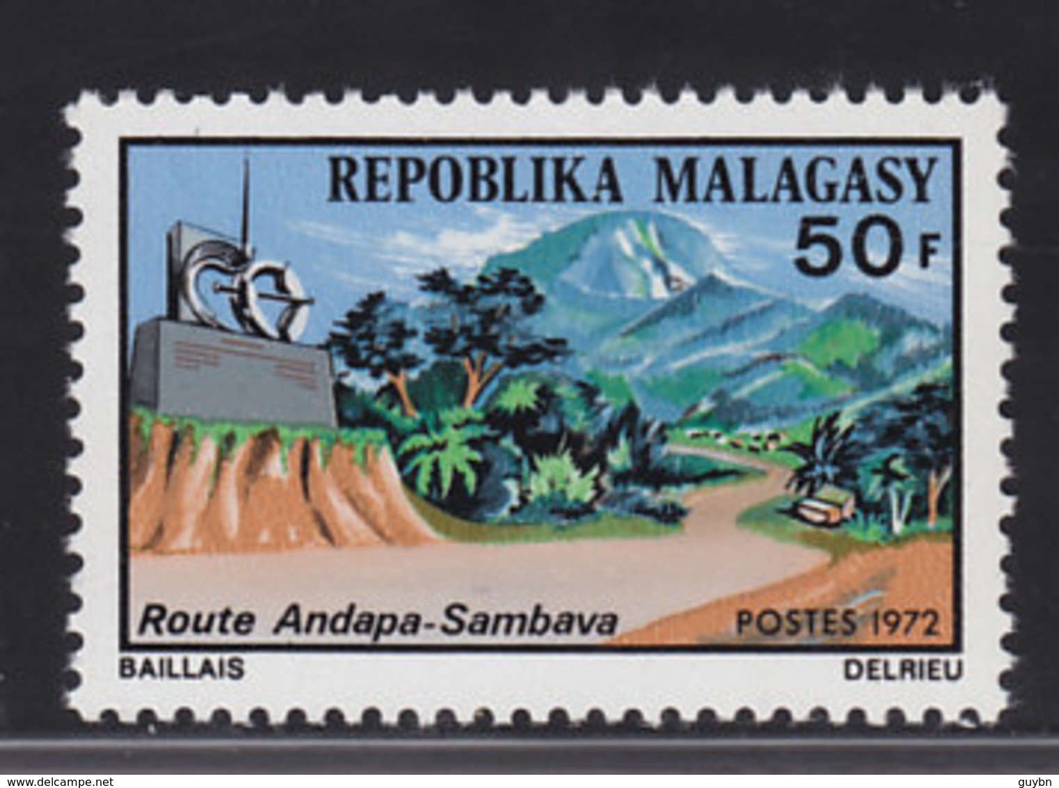 # Madagascar Malagasy .. YT  507  ** SC .route Andapa .. Cote 1.00 - Madagascar (1960-...)