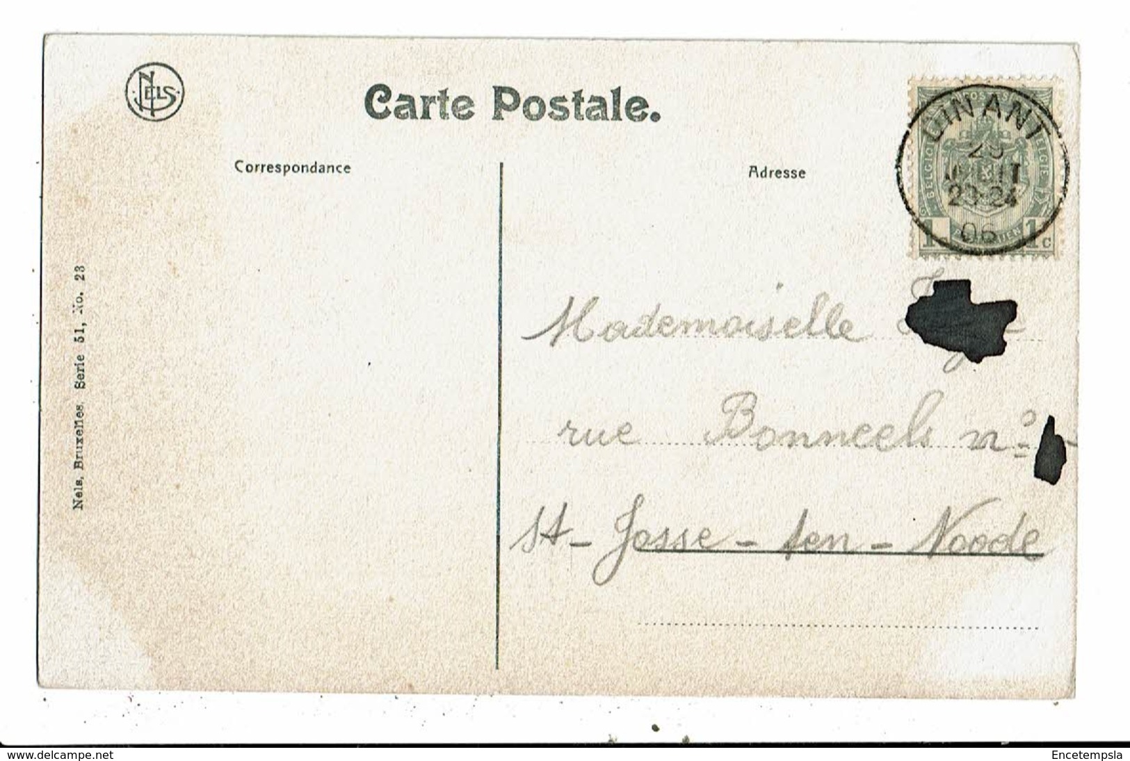 CPA-Carte Postale-Belgique- Ruines Du Chateau De Montaigle -1906-VM13239 - Onhaye