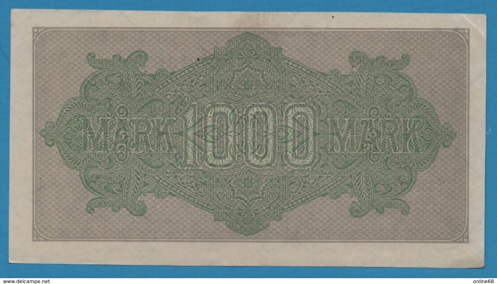 DEUTSCHES REICH 1000 Mark Code EK  	15.09.1922	# Lb 045155  P# 76f - 1000 Mark