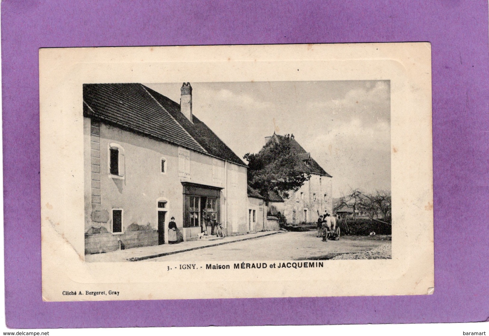 70 IGNY Maison MERAUD Et JACQUEMIN - Autres & Non Classés