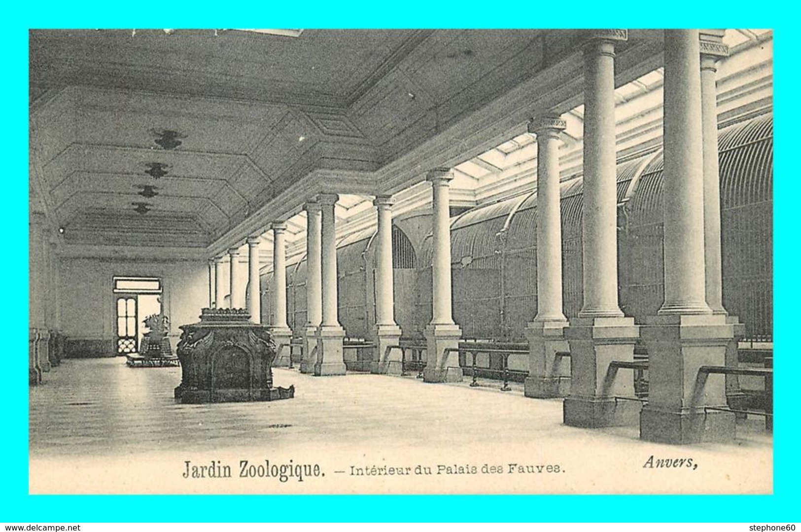 A738 / 409 ANVERS Jardin Zoologique - Zoo Intérieur Du Palais Des Fauves - Autres & Non Classés