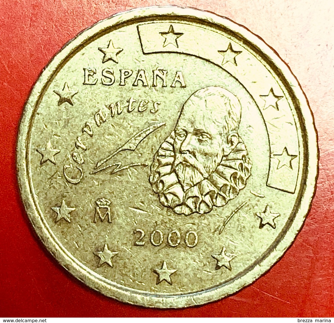 SPAGNA - 2000 - Moneta - Ritratto Di Miguel De Cervantes - Euro - 0.50 - Spagna