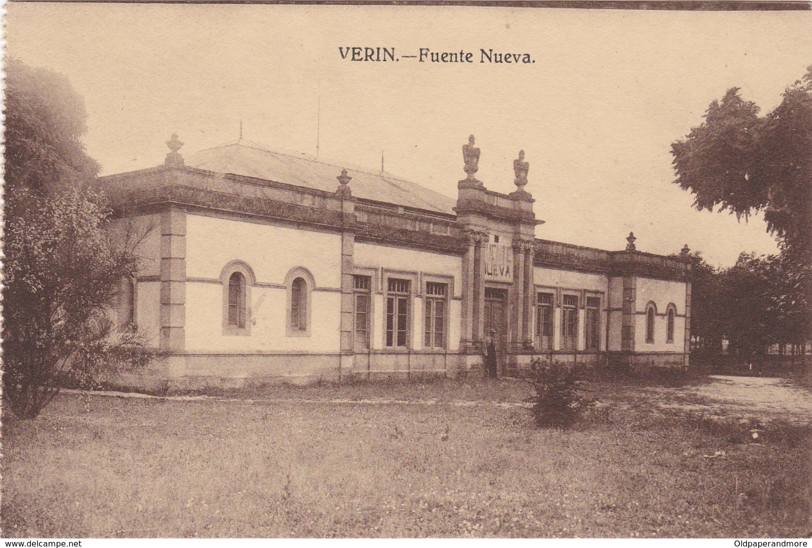 POSTCARD SPAIN ESPAÑA - GALICIA - ORENSE - VERIN - FUENTE NUEVA - Orense