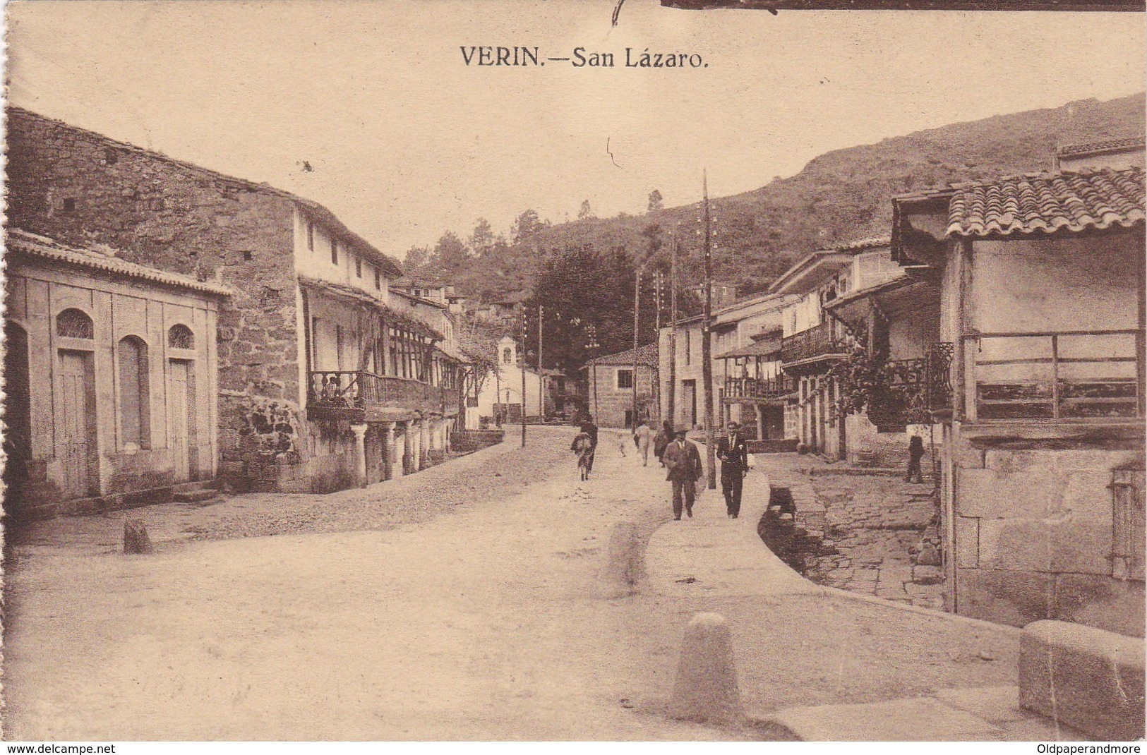 POSTCARD SPAIN ESPAÑA - GALICIA - ORENSE - VERIN - SAN LÁZARO - Orense