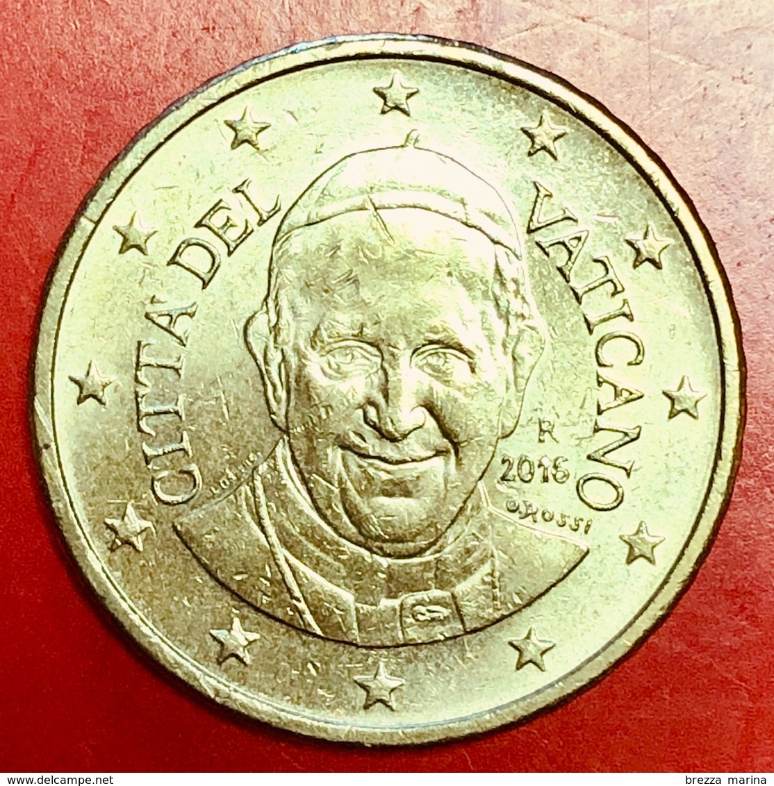 VATICANO - 2016 - Moneta - Papa Francesco - Euro - 0.50 Cent. - Vaticano