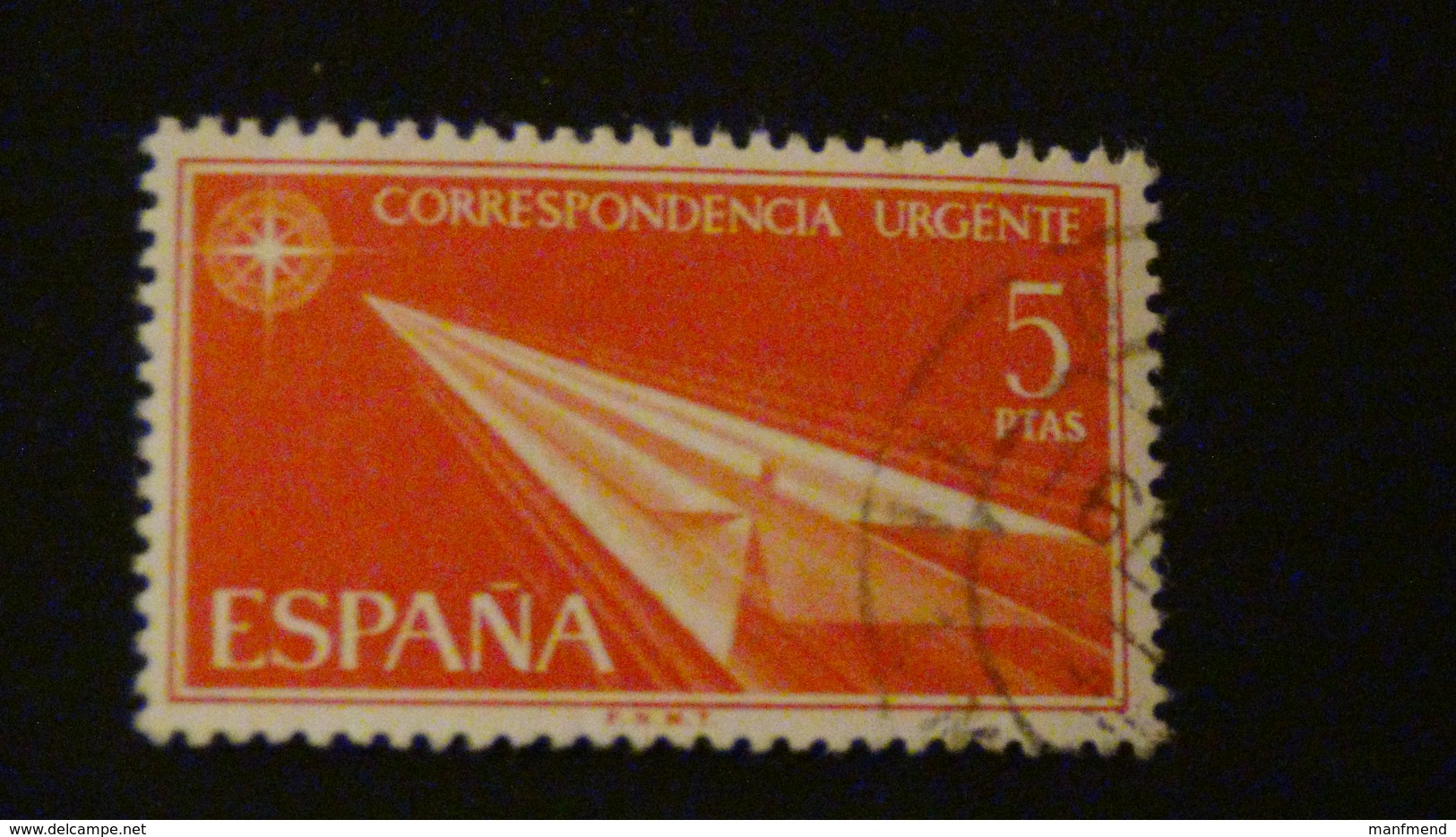 Spain - 1966 - Mi:ES 1660, Sn:ES E24, Yt:ES E34, Sg:ES E1253, Edi:ES 1765 O - Look Scan - Espresso