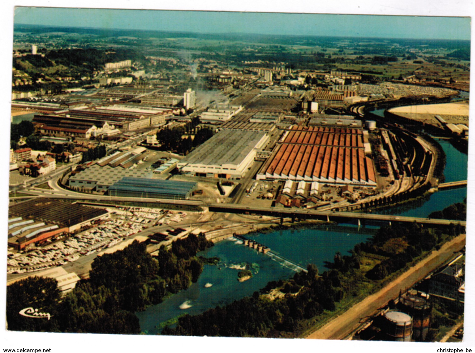 Sochaux, Montbéliard, Vue Aérienne, Les Usines Peugeot (pk67309) - Sochaux