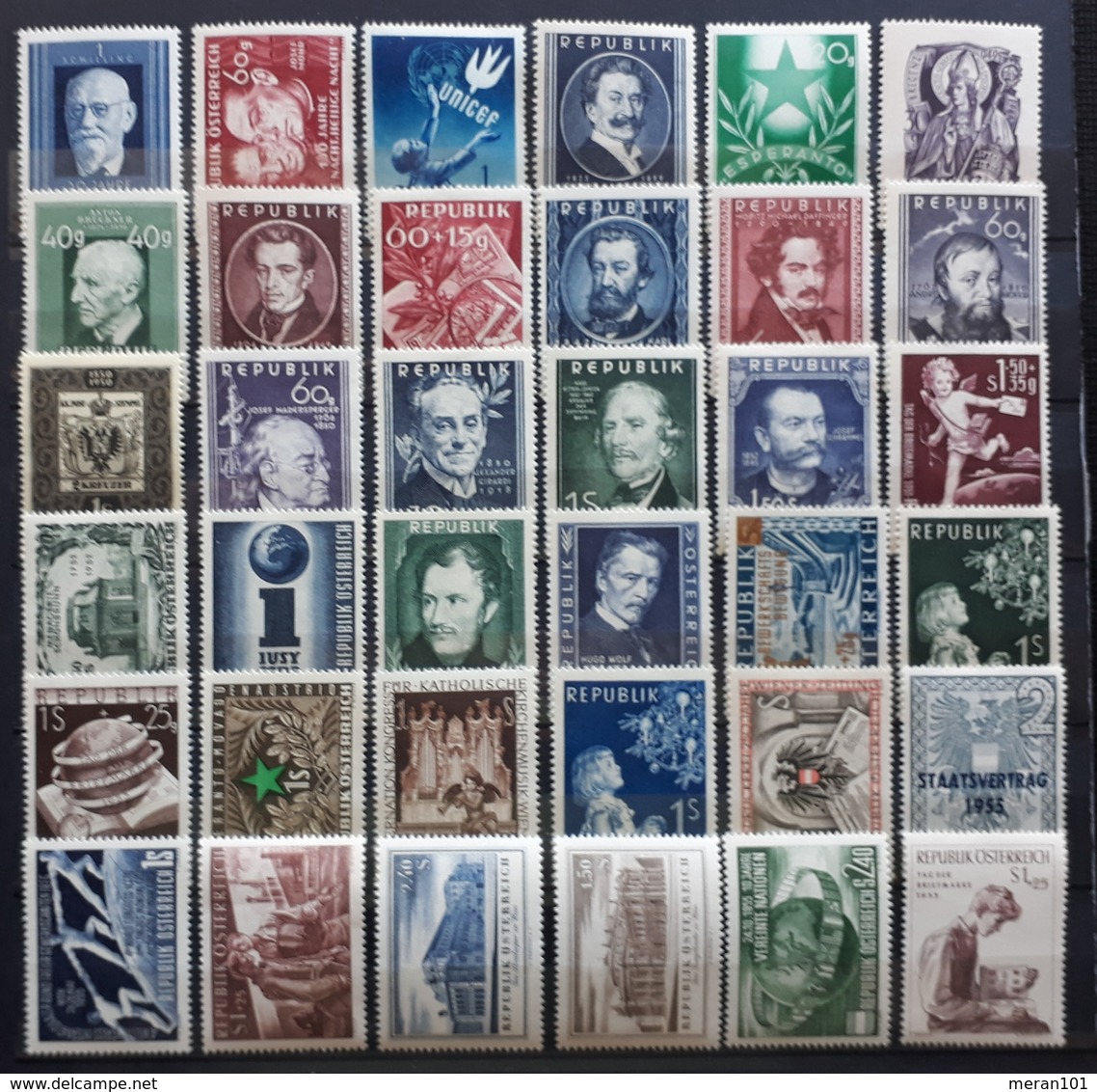 Österreich 1948-1955, Partie MNH Postfrisch - Ungebraucht