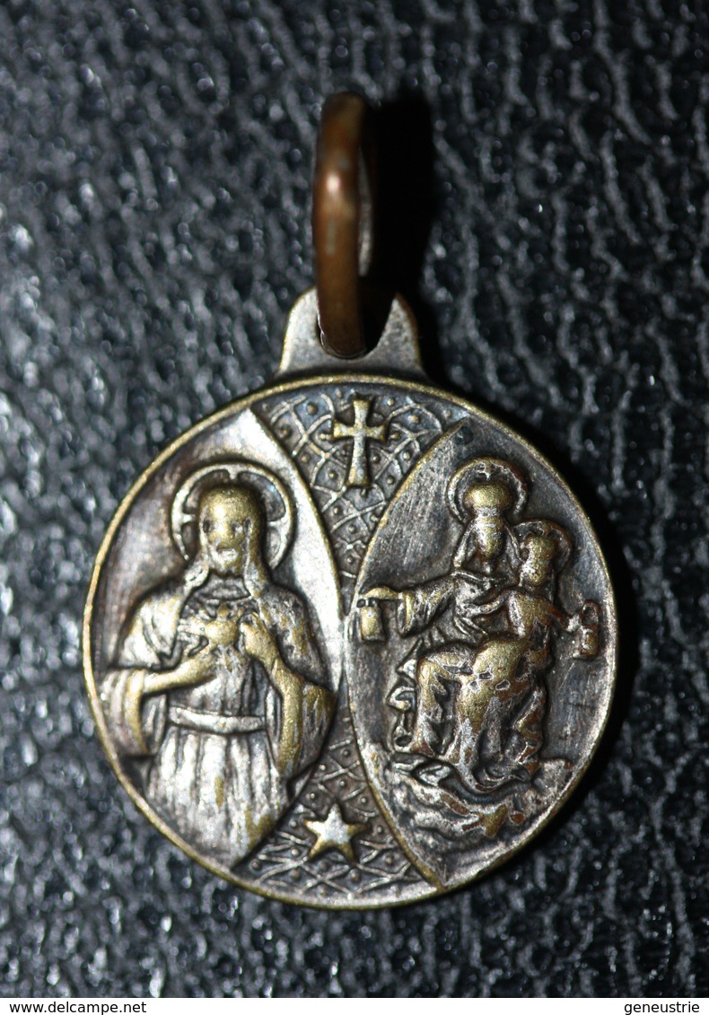 Pendentif Médaille Religieuse "St Michel Terrassant Le Démon" Religious Medal - Religion & Esotérisme
