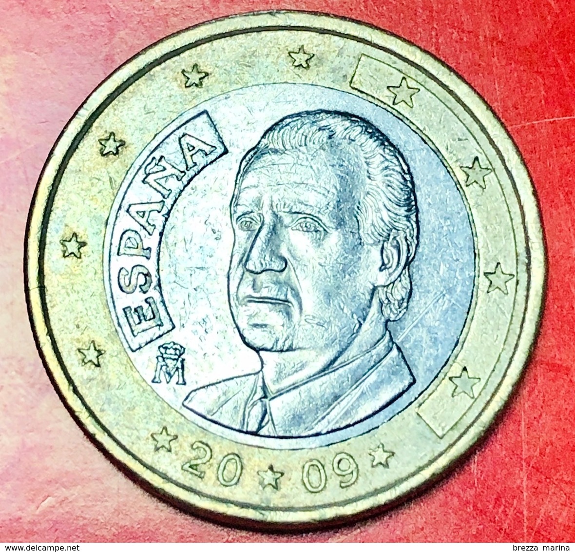 SPAGNA - 2009 - Moneta - Ritratto Di Re Juan Carlos I Di Borbone - Euro - 1.00 - Slovenia