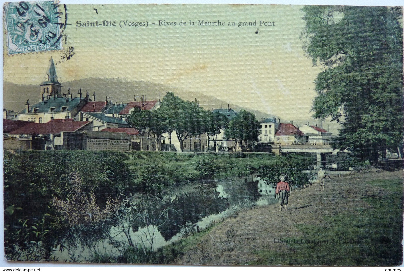 RIVES DE LA MEURTHE AU GRAND PONT - SAINT DIÉ - Saint Die