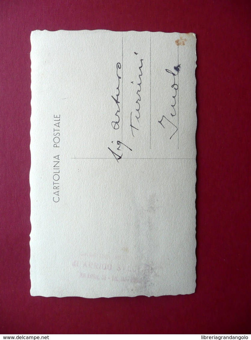 Autografo Luigi Orsini Fotografia Dedica Arturo Toscanini Villa Helia 1941 - Altri & Non Classificati