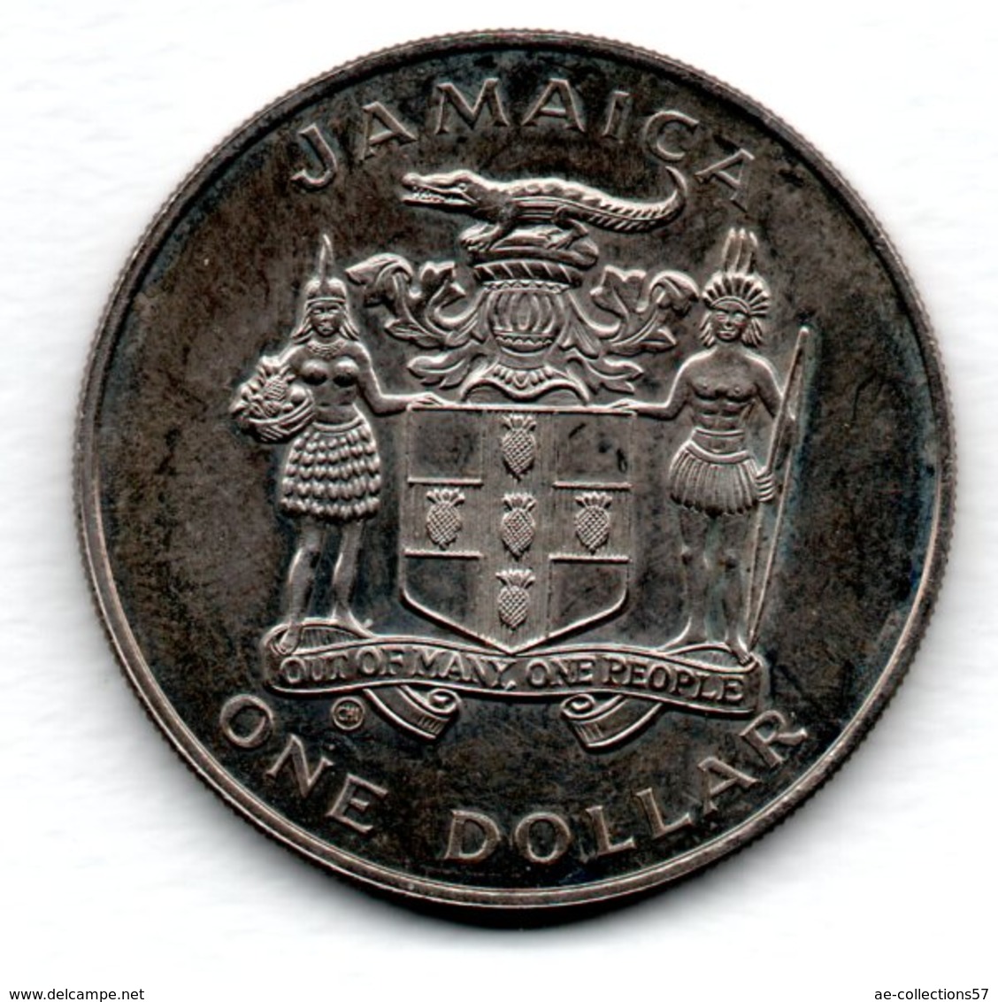 Jamaique -  1 Dollar 1982  -  état  SUP - Jamaique