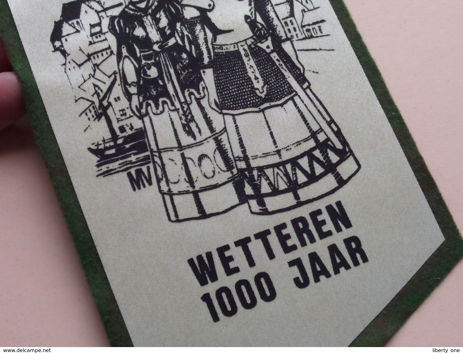 Gemeentelijk KARNAVALKOMITE 980 - 1980 >>> WETTEREN 1000 Jaar ( +/- 21,5 X 11 Cm./ Zie Foto ) ! - Other & Unclassified