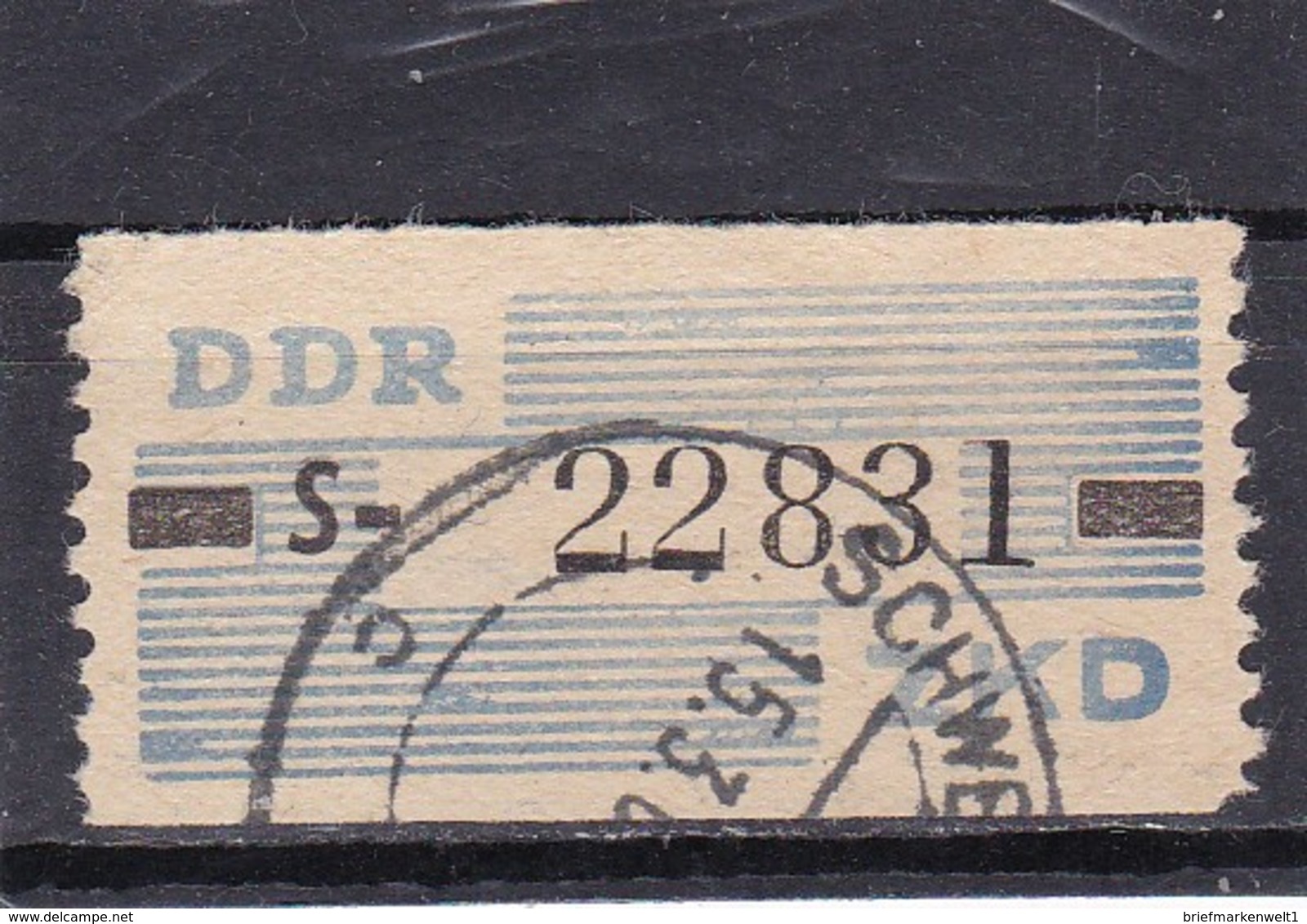 DDR, Dienst: ZKD Nr. 26 S, Gest. Mi. 80,- Euro (T 14893) - Sonstige & Ohne Zuordnung