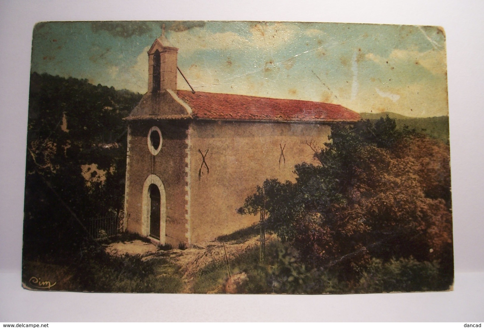 SAINT-ZACHARIE   -Chapelle D'Orgnon  - Carte N°1 ( Combier  Imp Macon )  - - Saint-Zacharie