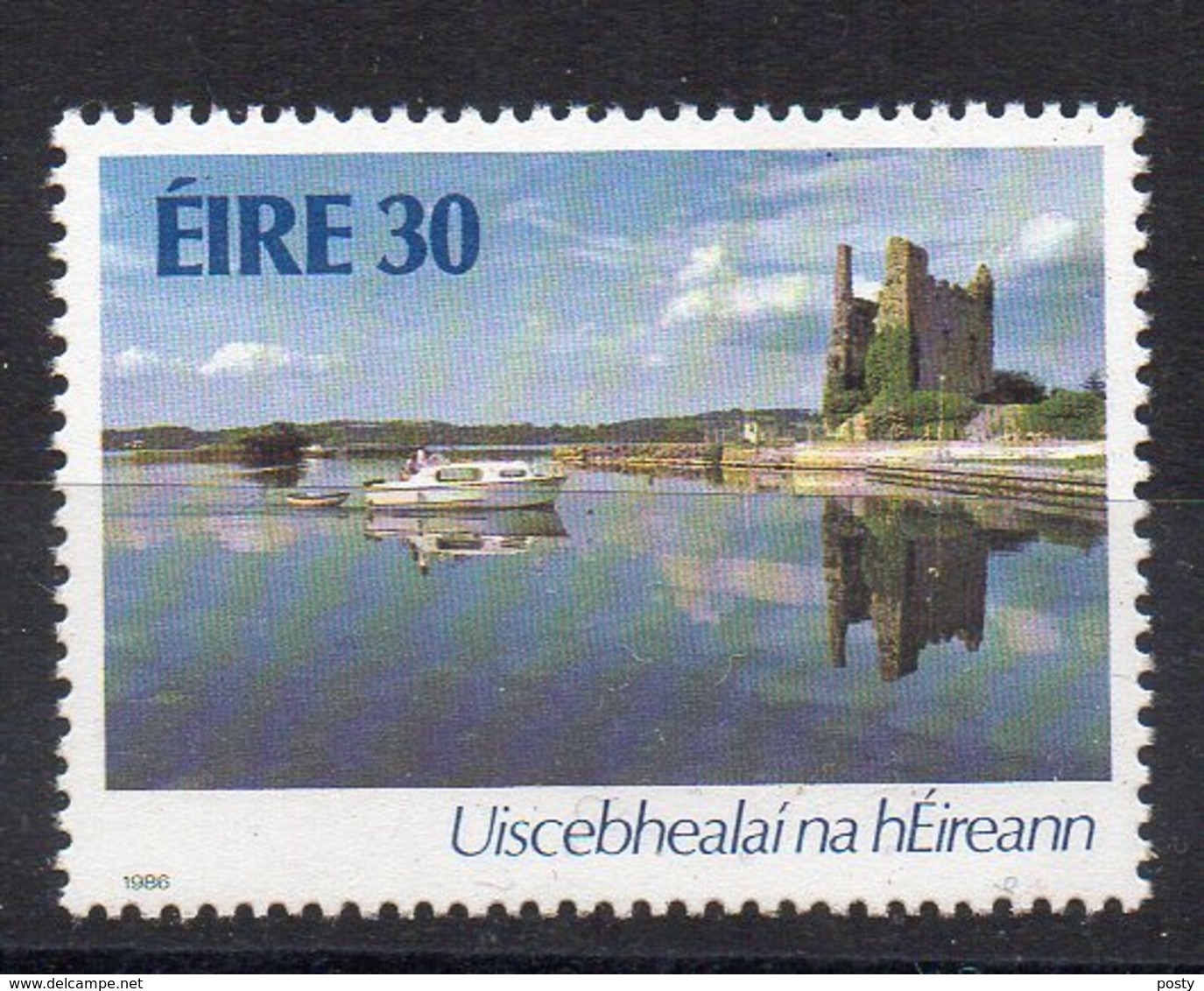IRLANDE - EIRE - IRELAND - 1986 - VOIES D'EAU IRLANDAISES - IRISH WATERWAYS - 30 - - Unused Stamps