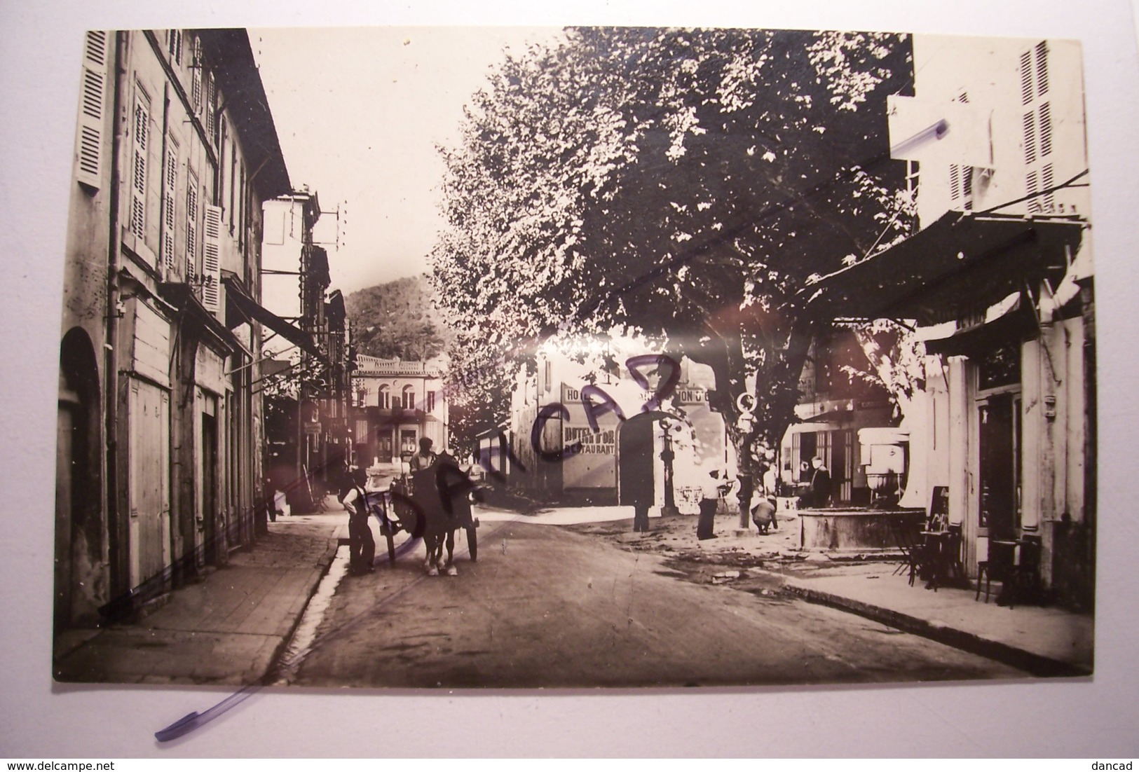 SAINT-ZACHARIE   -   Avenue  Jean-Jaurés    - ( Pas De Reflet Sur L'original - Pas D'inscription ) - - Saint-Zacharie