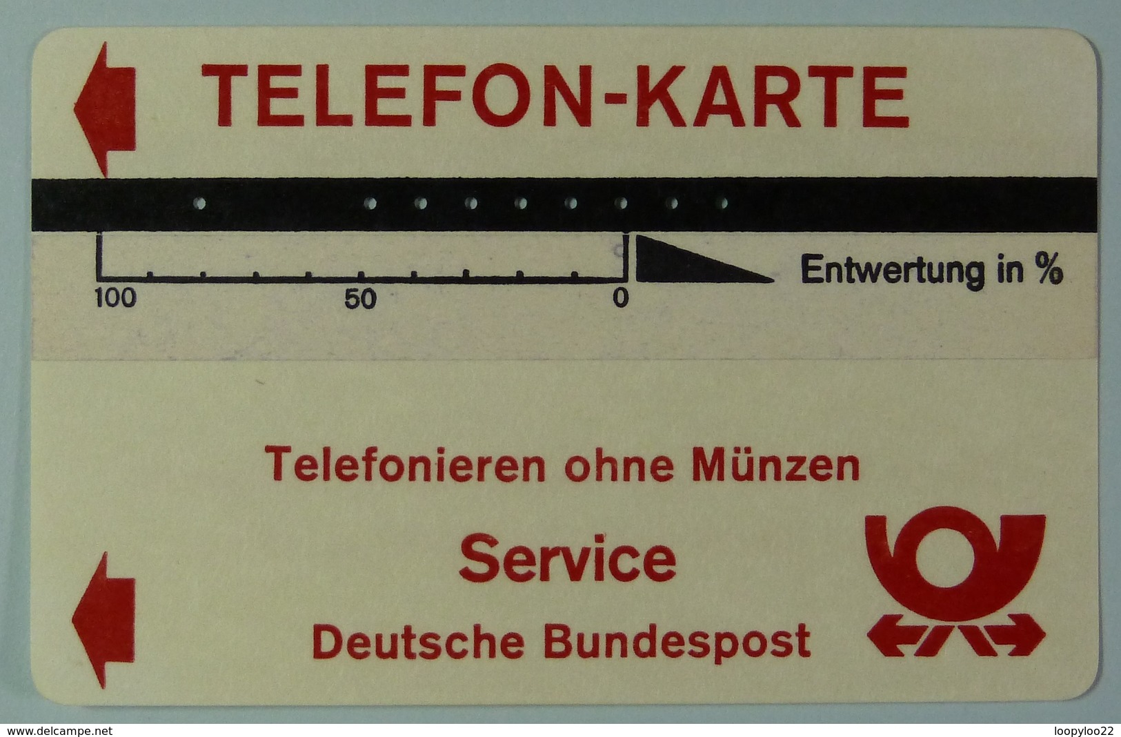 GERMANY - Bamberg - Service - Bundespost - RR - T-Reeksen : Tests