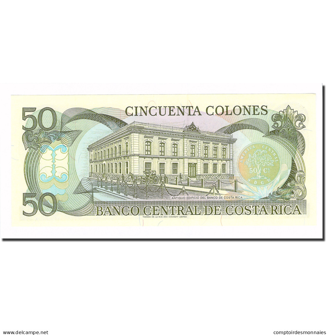 Billet, Costa Rica, 50 Colones, 1993, 1993-07-07, KM:257a, SPL - Costa Rica