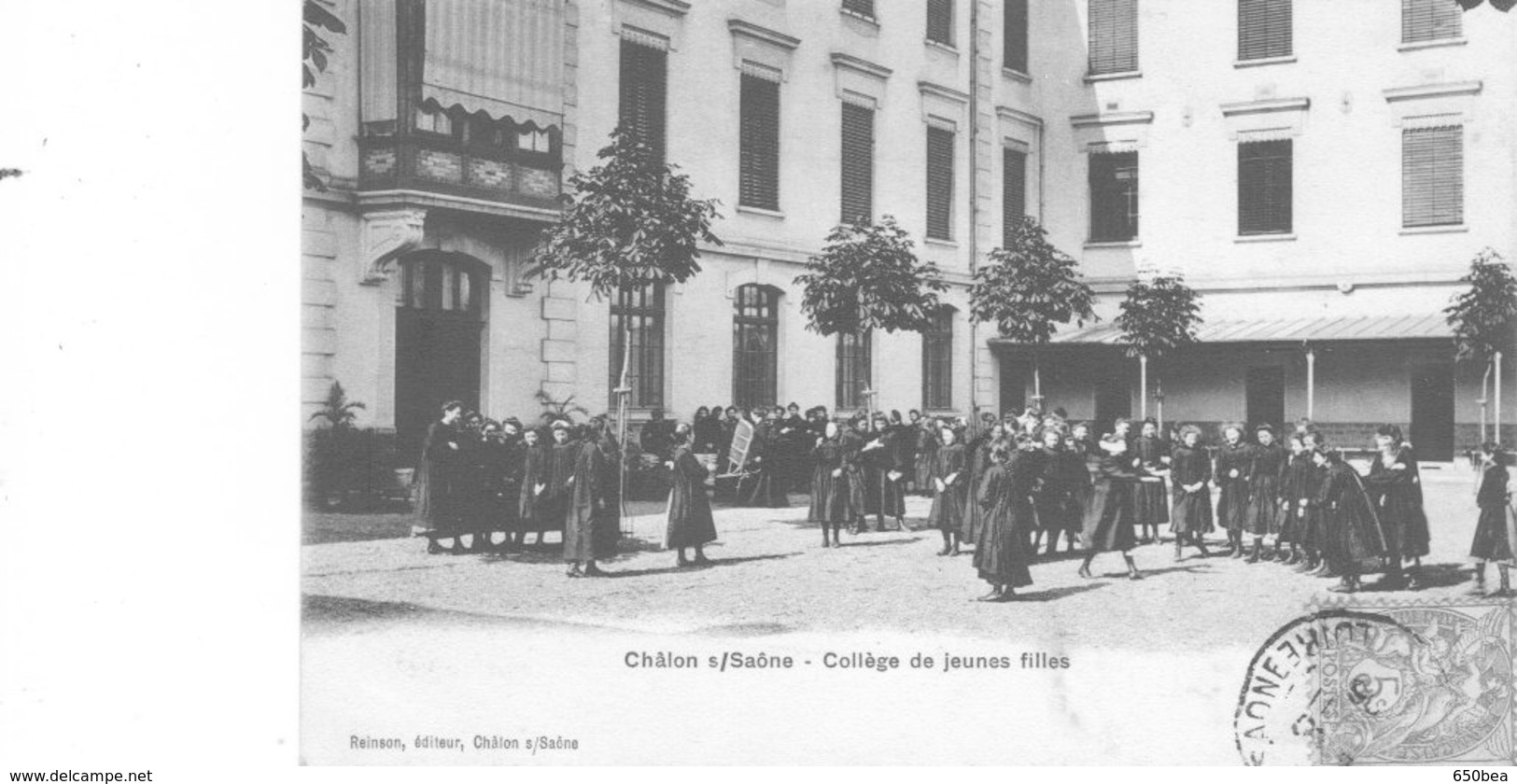 Chalon Sur Saône.Collège De Jeunes Filles - Chalon Sur Saone