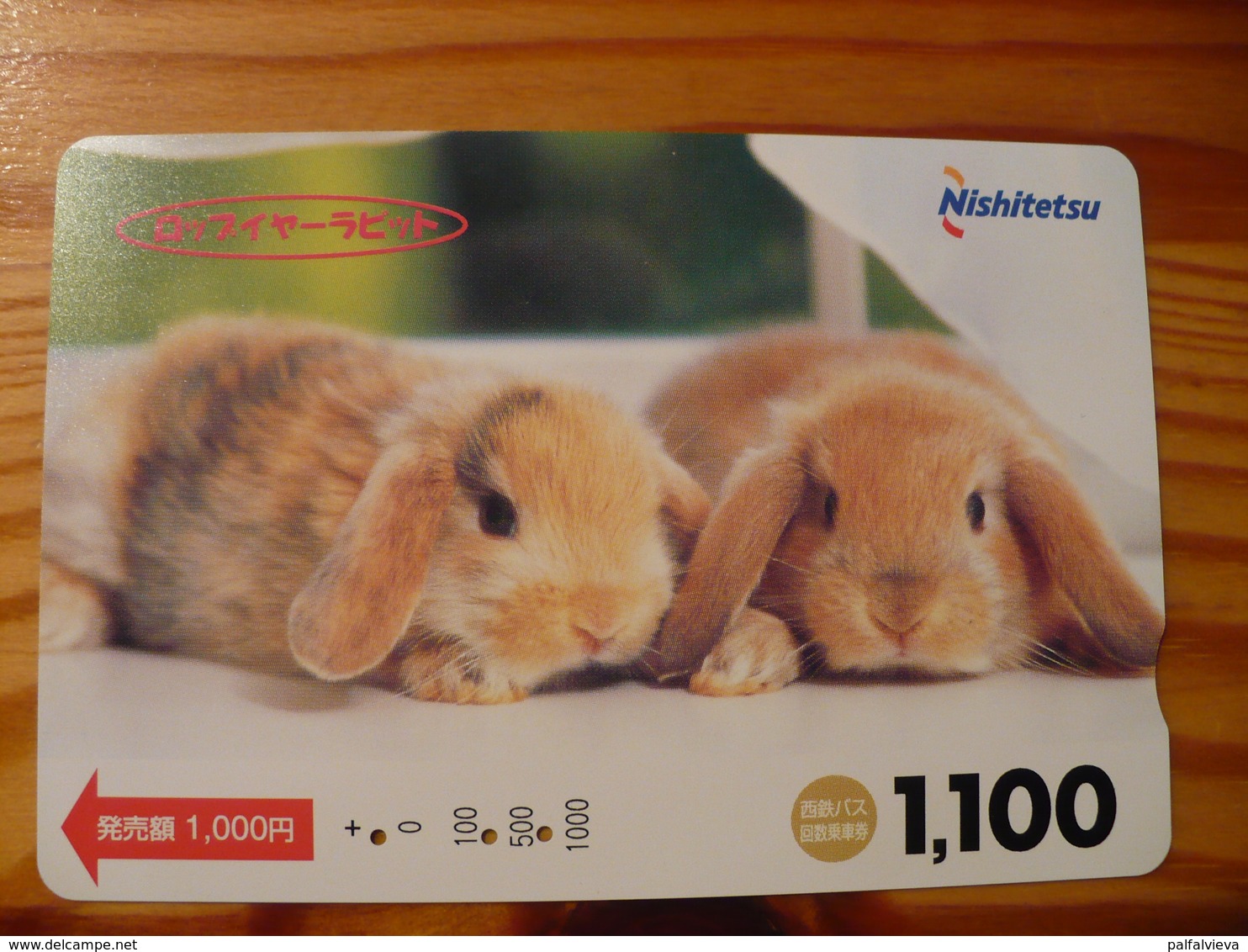 Prepaid Transport Card Japan - Rabbit - Giappone