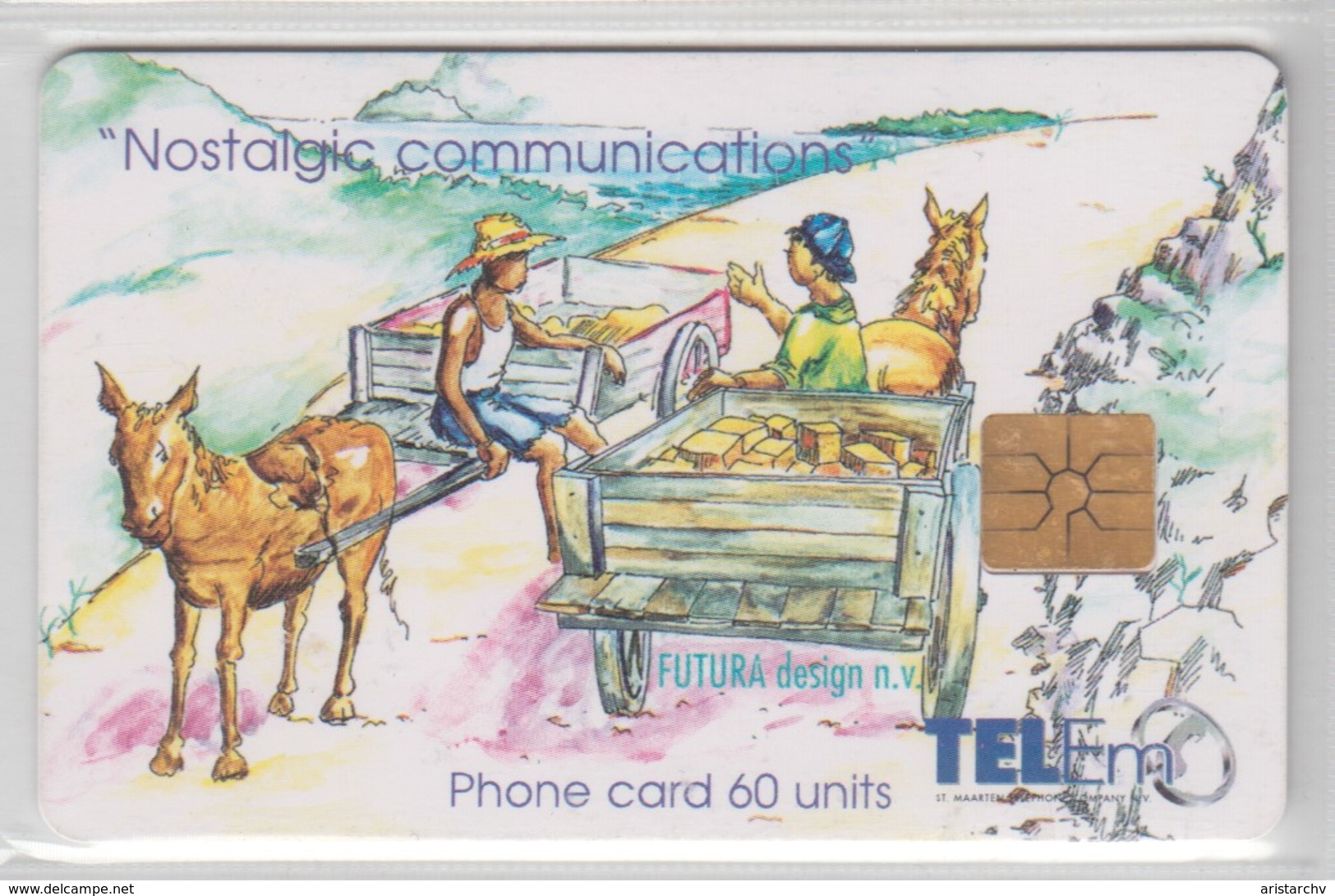 ST MAARTEN 1997 NOSTALGIC COMMUNICATIONS DONKEY MEETING - Antillas (Nerlandesas)