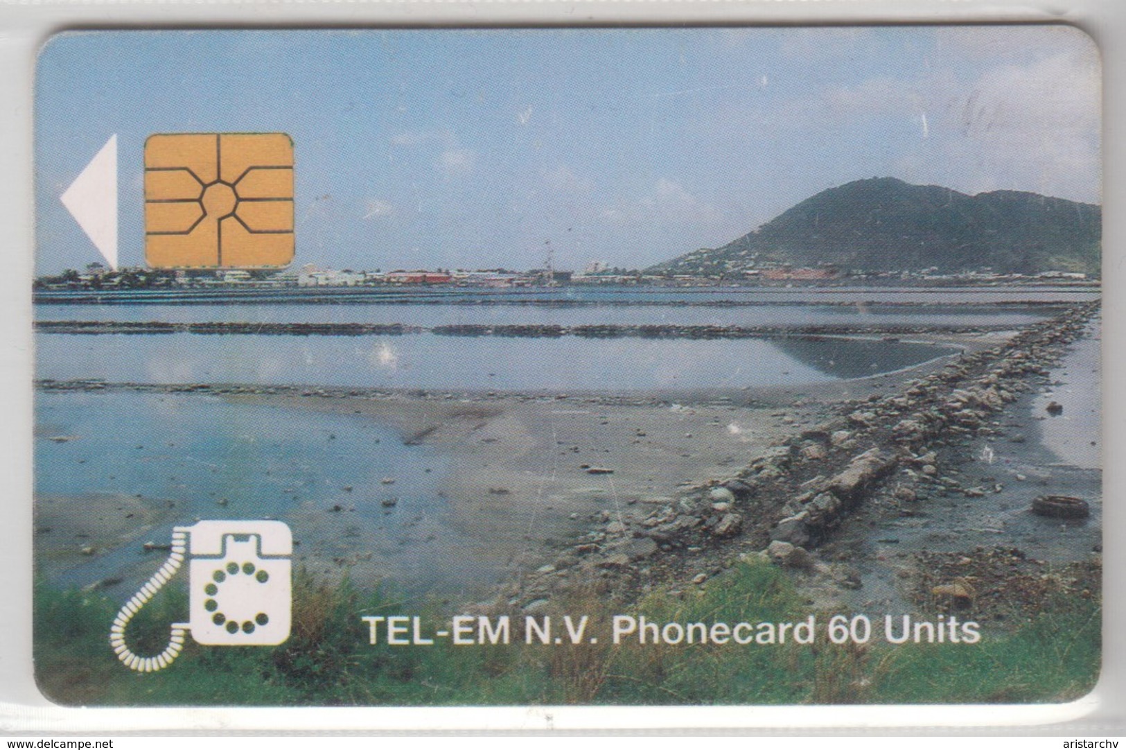 ST MAARTEN 1996 TEL-EM BEACH - Antilles (Netherlands)