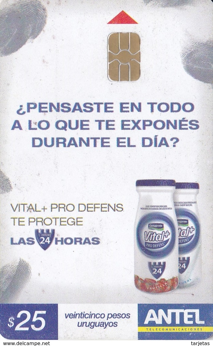 492  TARJETA DE URUGUAY DE VITAL+PROTEINAS - Uruguay