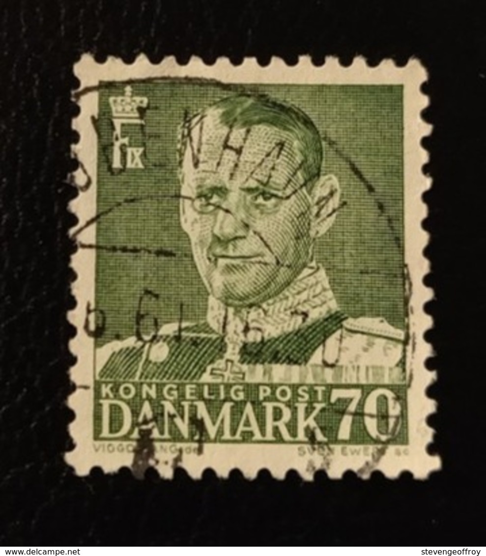 Danemark 1950 DK 330 King Frederik IX Chef D'état | Hommes | Personnalités | Rois | Royauté - Oblitérés