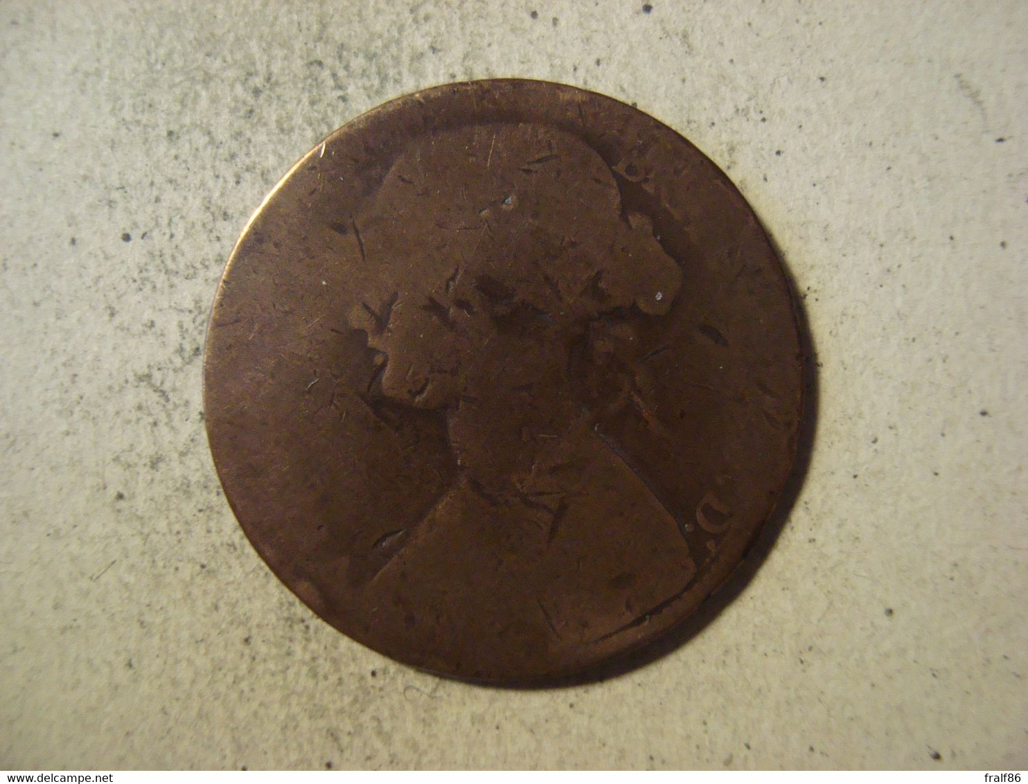 MONNAIE GRANDE BRETAGNE 1 PENNY 1865 - D. 1 Penny