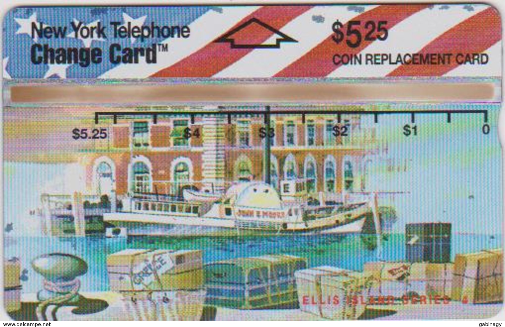 #13 - USA-02 - ELLIS ISLAND SERIES 4 - Cartes Holographiques (Landis & Gyr)