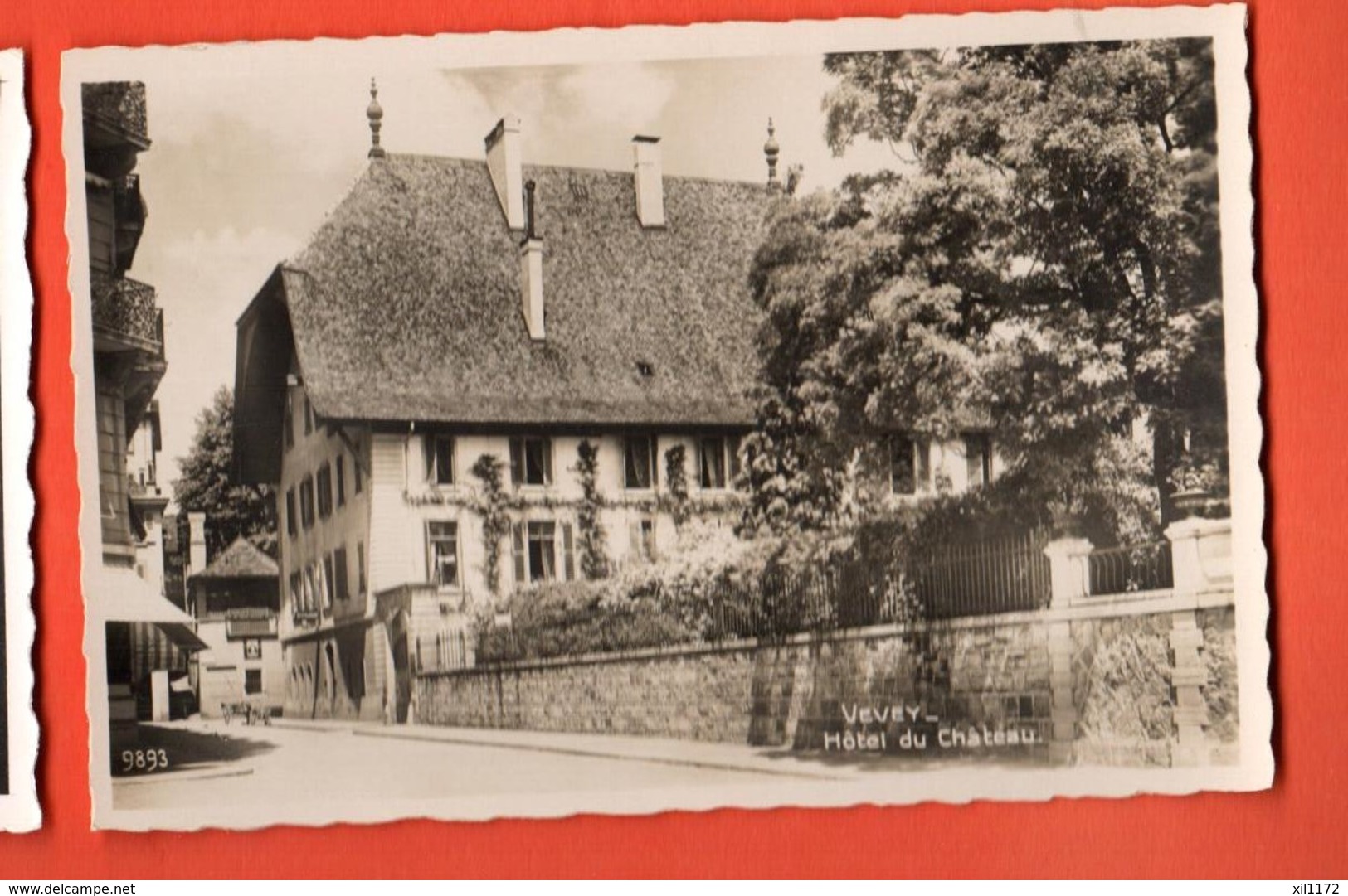 PCO-03  Hôtel Du Château  Perrochet 9893. Non Circulé - Roche