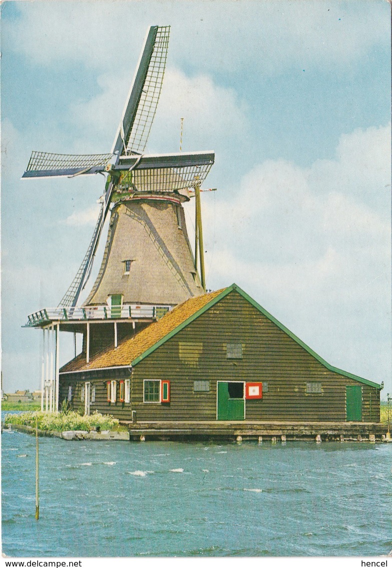 ZAANSTAD. Moulin Industriel "De Kat" Construit En 1782 - Zaanstreek