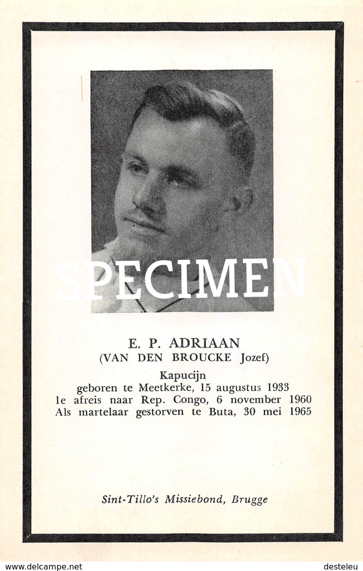 E.P. Adriaan - Van Den Broucke Jozef - Kapucijn - Meetkerke - Zuienkerke