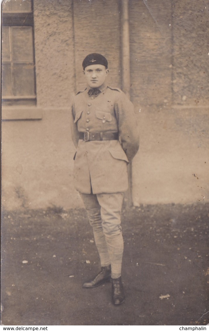 Soldat Du 12ème Régiment D'Aviation De Bombardement - Basé à Neustadt (67) - Carte Photo - Non Identifié - Regiments