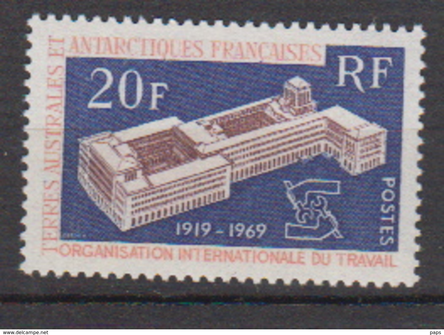 1969.TAAF -N°32** O.I.T. - Unused Stamps