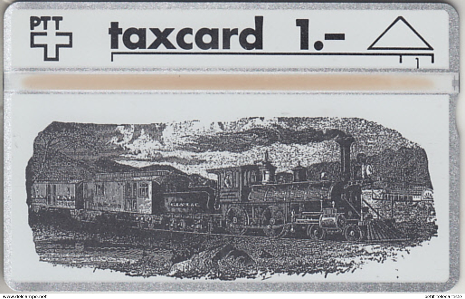 SUISSE - PHONE CARD - TAXCARD-PRIVÉE  *** TRAIN - ZUG / 1 *** - Zwitserland