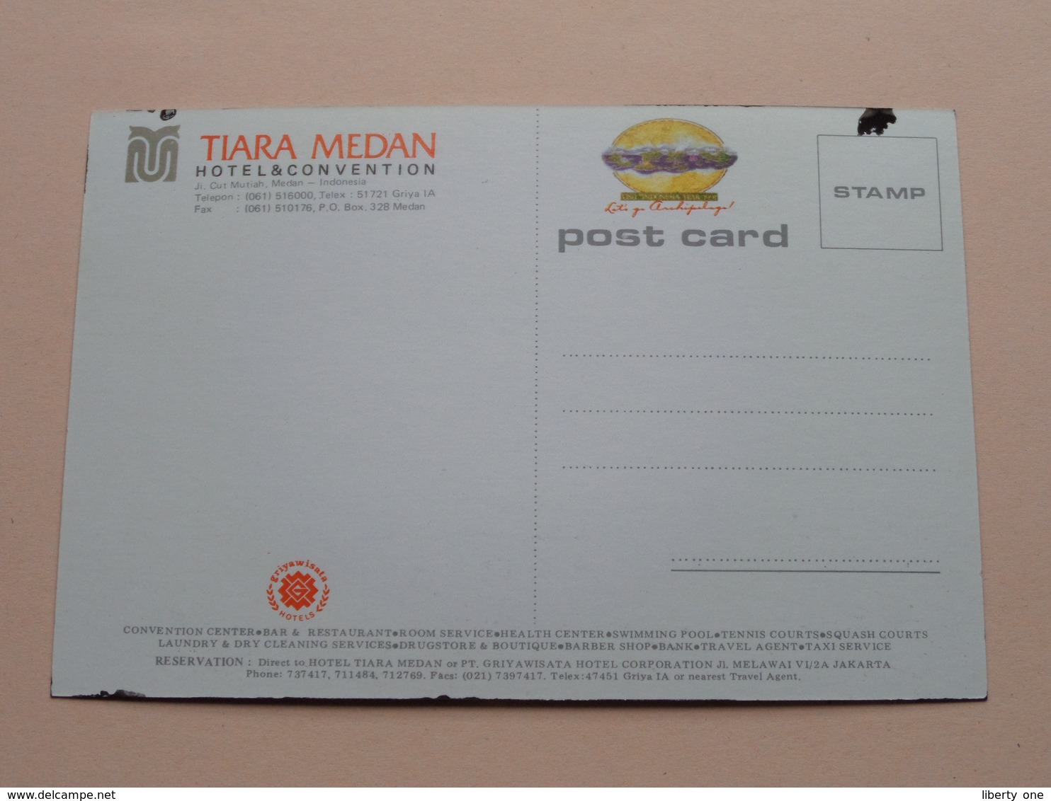 Hotel TIARA MEDAN > Medan - Indonesia ( Zie/voir Foto's ) ! - Hotels & Restaurants