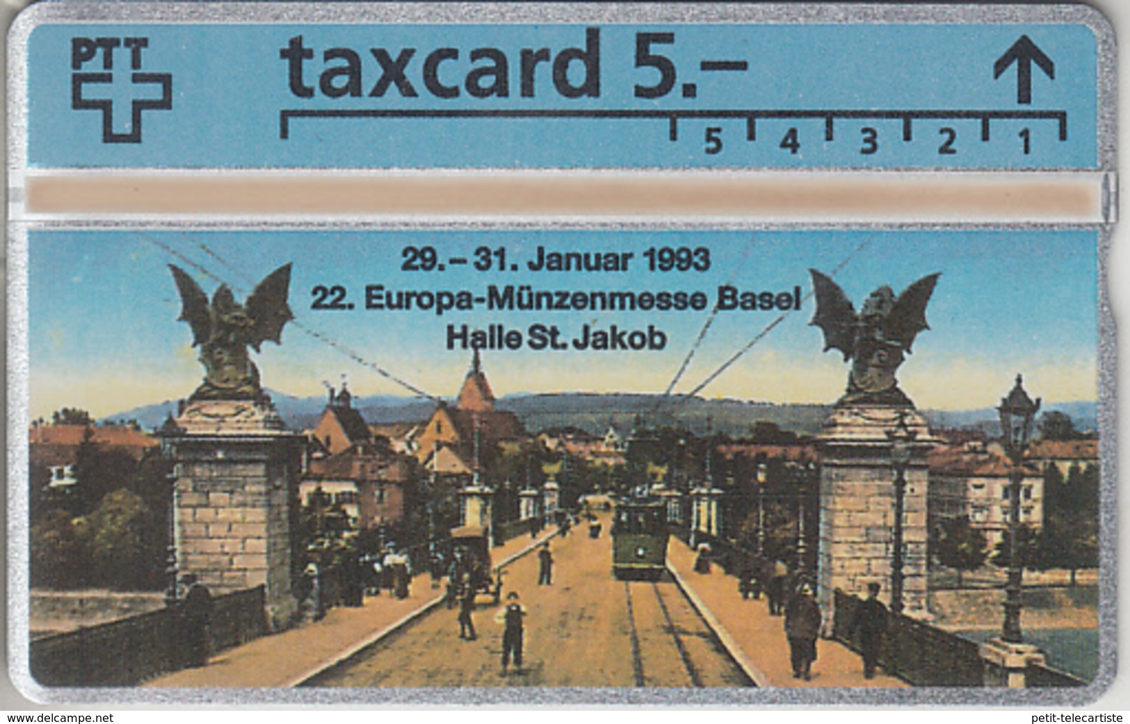 SUISSE - PHONE CARD - TAXCARD-PRIVÉE * RARE *** TRAIN - ZUG & TRAM / 5 *** - Zwitserland