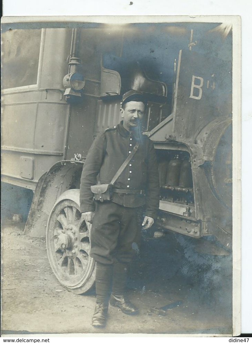 PHOTO 11, 5 X 8,5 - Militaire Et Véhicule - Guerre, Militaire