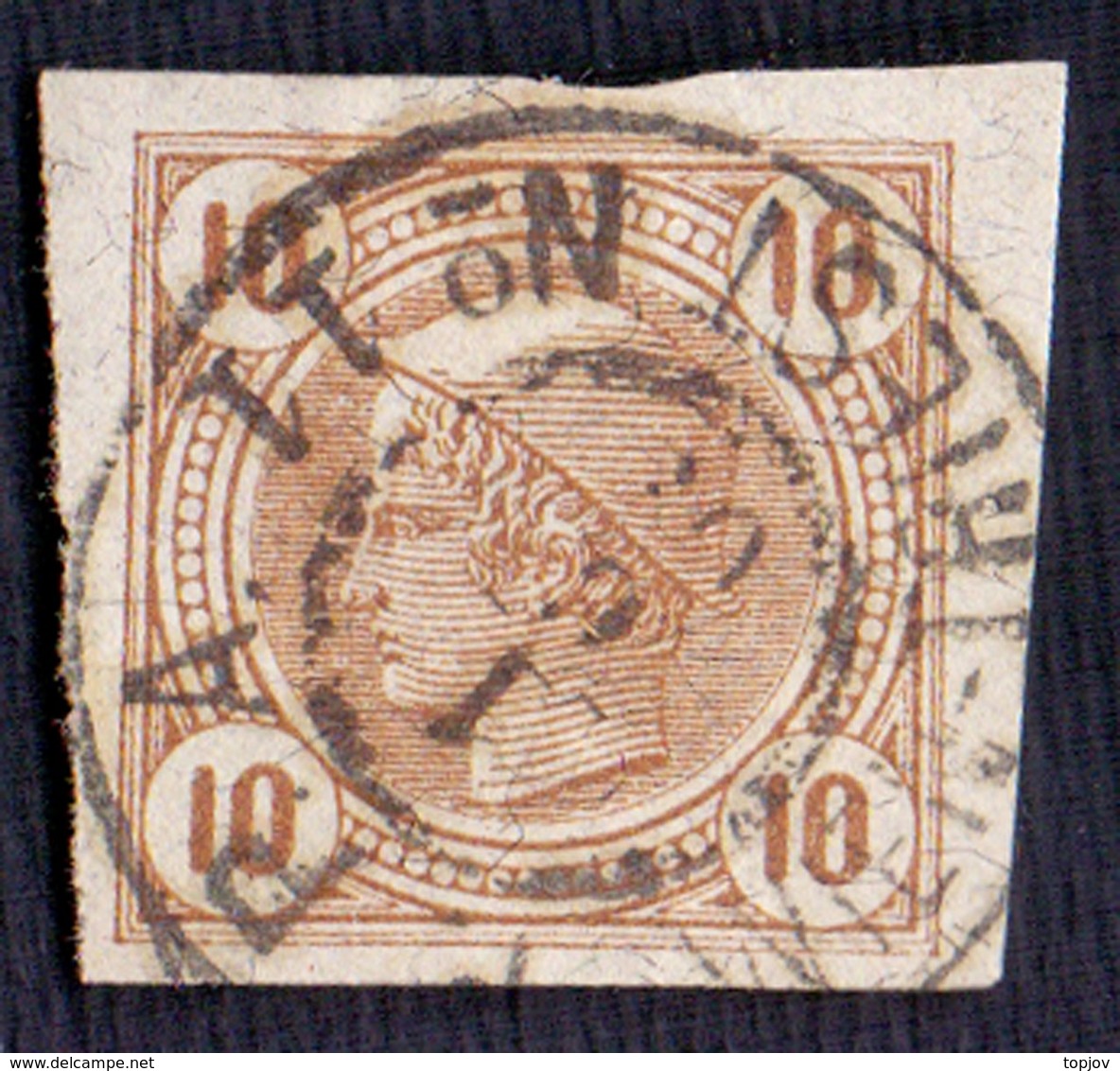 ITALIA - AUSTRIA - WIEN  TRIEST  No. 11  TRAINS Postmark  - 1900 - RARE - Sonstige & Ohne Zuordnung