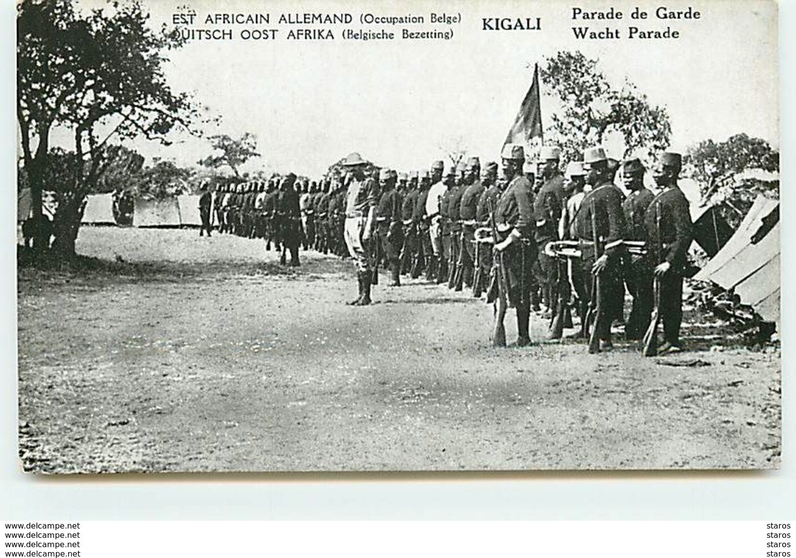 KIGALI - Parade De Garde - Congo Belge