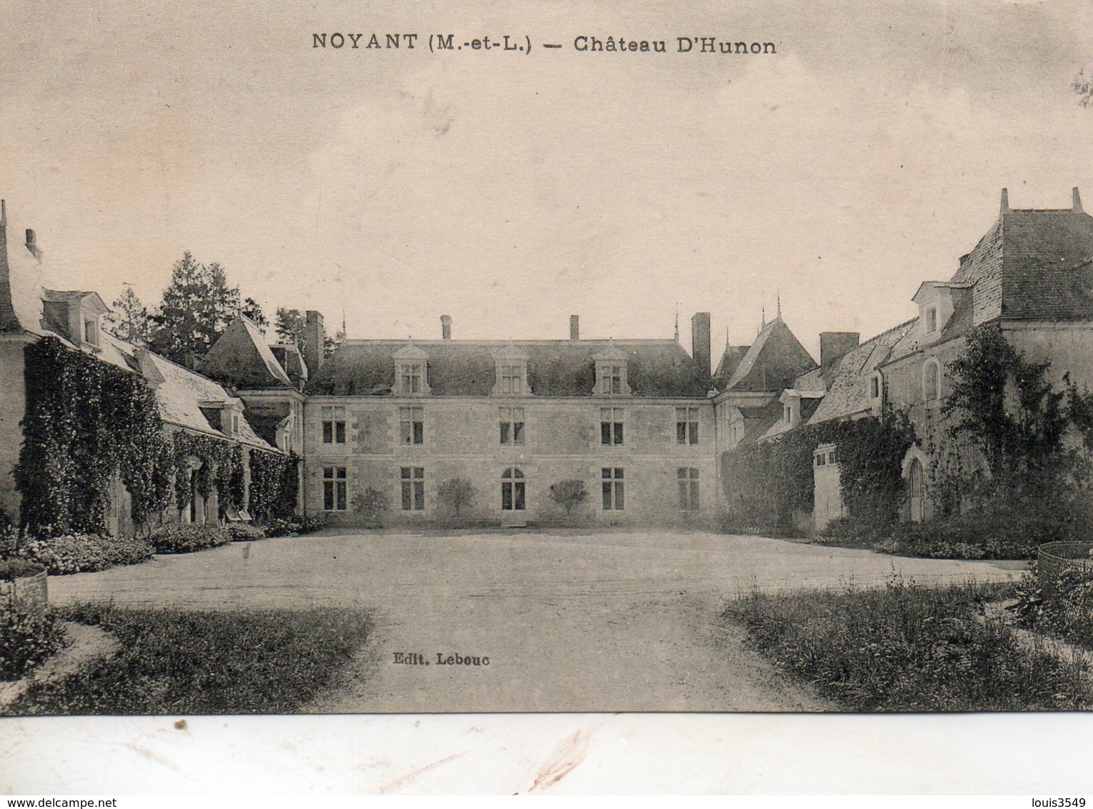 Noyant -   Château  D' Hunon. - Autres & Non Classés